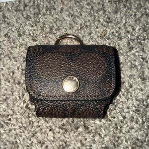 Coach Brown Leather AirPod Pro Case